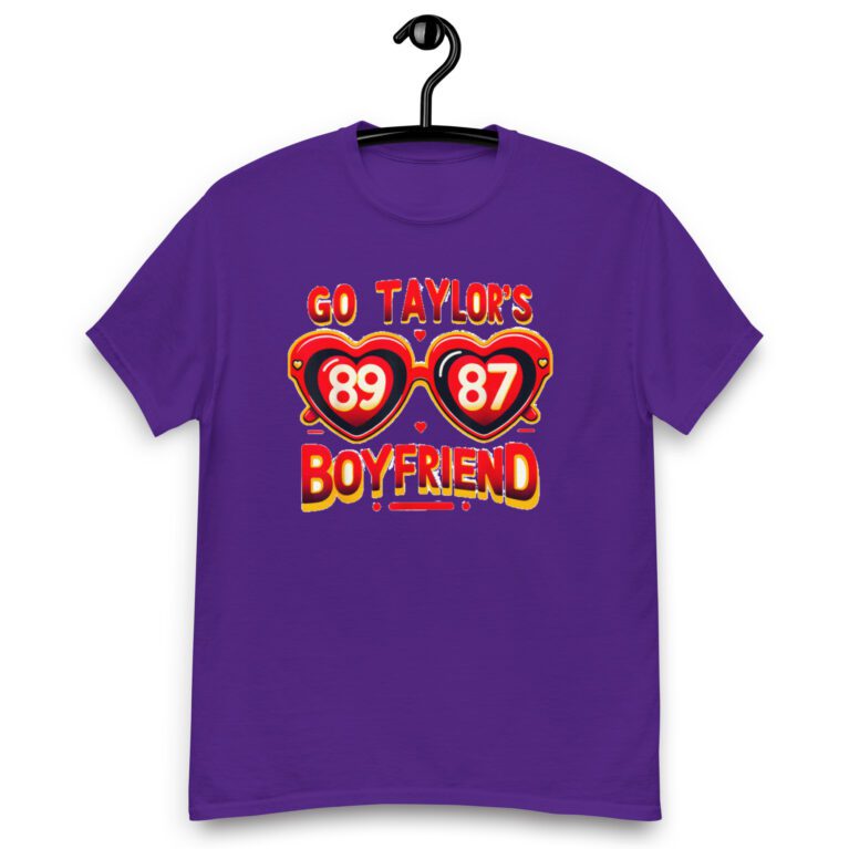 Go Taylor's Boyfriend Shirt, Chiefs Shirt for Women, Chiefs Fan Shirt, Swift Shirt, Taylor Shirt - Image 3