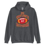 Go Taylor's Boyfriend Hoodie, Chiefs Shirt for Women, Chiefs Fan Hoodie, Swift Hoodie, Taylor Shirt Unisex Hoodie