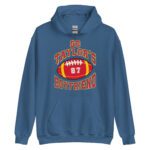 Go Taylor's Boyfriend Hoodie, Chiefs Shirt for Women, Chiefs Fan Hoodie, Swift Hoodie, Taylor Shirt Unisex Hoodie