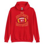 Go Taylor's Boyfriend Hoodie, Chiefs Shirt for Women, Chiefs Fan Hoodie, Swift Hoodie, Taylor Shirt Unisex Hoodie