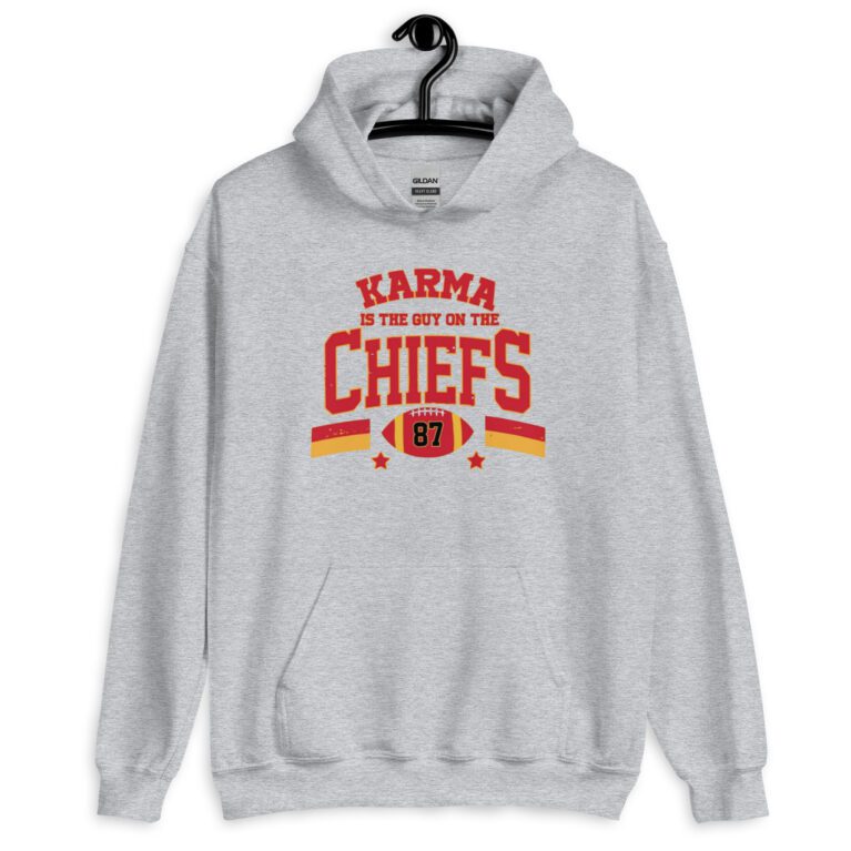 Go Taylor's Boyfriend Hoodie, Chiefs Shirt for Women, Chiefs Fan Hoodie, Swift Hoodie, Taylor Shirt Unisex Hoodie - Image 10