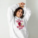 Go Taylor's Boyfriend Hoodie, Chiefs Shirt for Women, Chiefs Fan Hoodie, Swift Hoodie, Taylor Shirt Unisex Hoodie