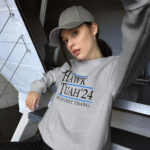 Hawk Tuah 24 hat Spit on that Thang hawk tuah hat |Hawk Tuah 24 if she dont hawk tuah Unisex Sweatshirt