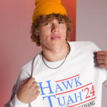 Hawk Tuah 24 hat Spit on that Thang hawk tuah hat |Hawk Tuah 24 if she dont hawk tuah Sweatshirt