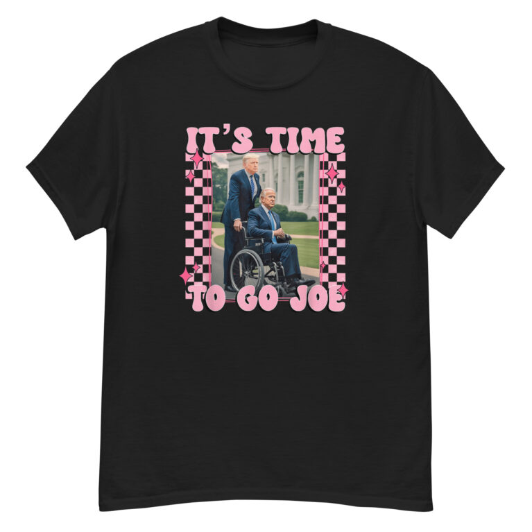 It's Time To Go Joe , Trump Pink 2024 Donald Trump 2024 Survived Shot At Election Rally shirt
