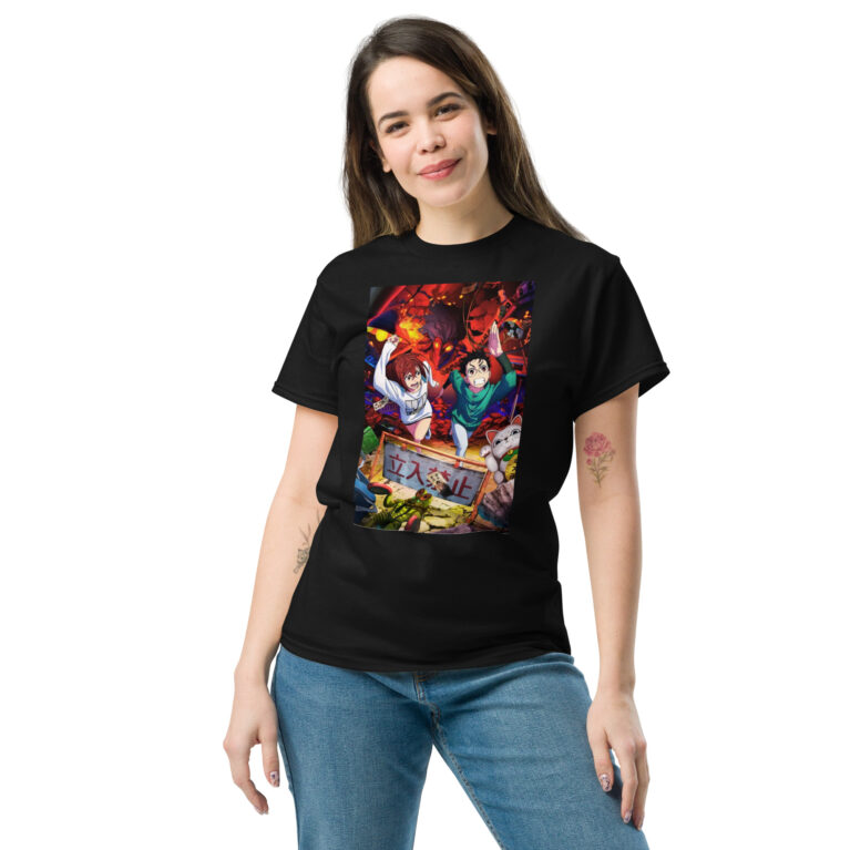 Dandadan Anime Dandadan Okarun T-shirt,Okarun,Momo Ayase,Anime, Japanese,Cute,Graphic Tee Anime Manga - Image 4