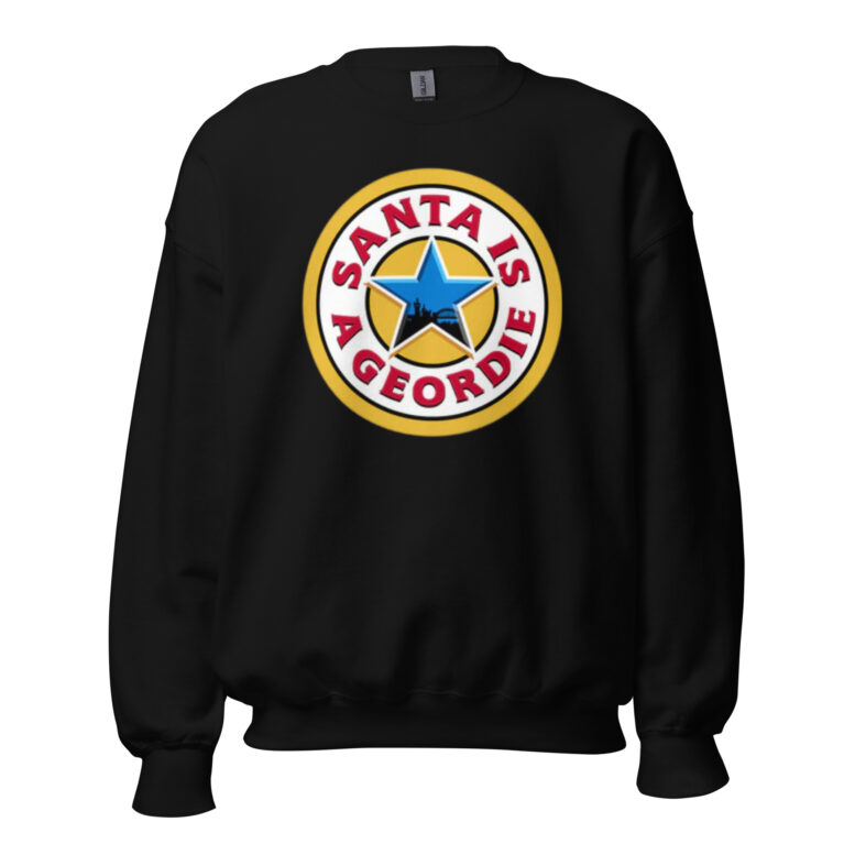 Santa is a Geordie Newcastle Christmas Jumper - Image 2