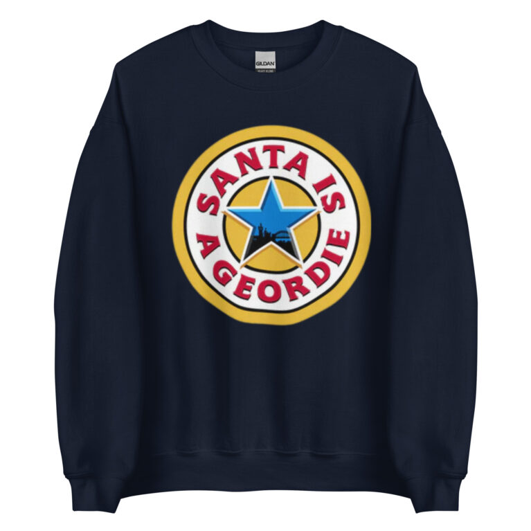 Santa is a Geordie Newcastle Christmas Jumper - Image 3