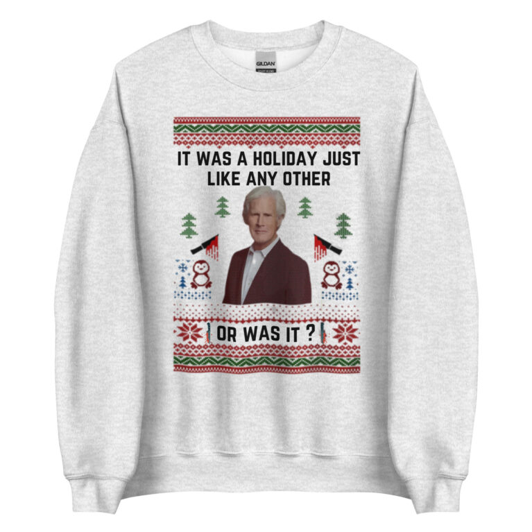 Keith Morrison True Crime Ugly Christmas Sweatshirt True Crime Ugly Christmas Sweater Party Sweatshirt - Image 6