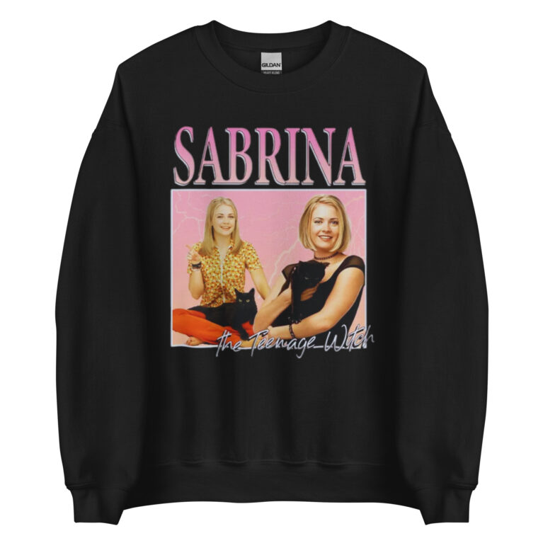 Sabrina the Teenage Witch Sweatshirt  Vintage 90s Nostalgia Tee