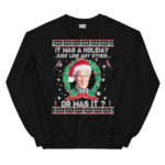 Keith Morrison True Crime Ugly Christmas Sweatshirt