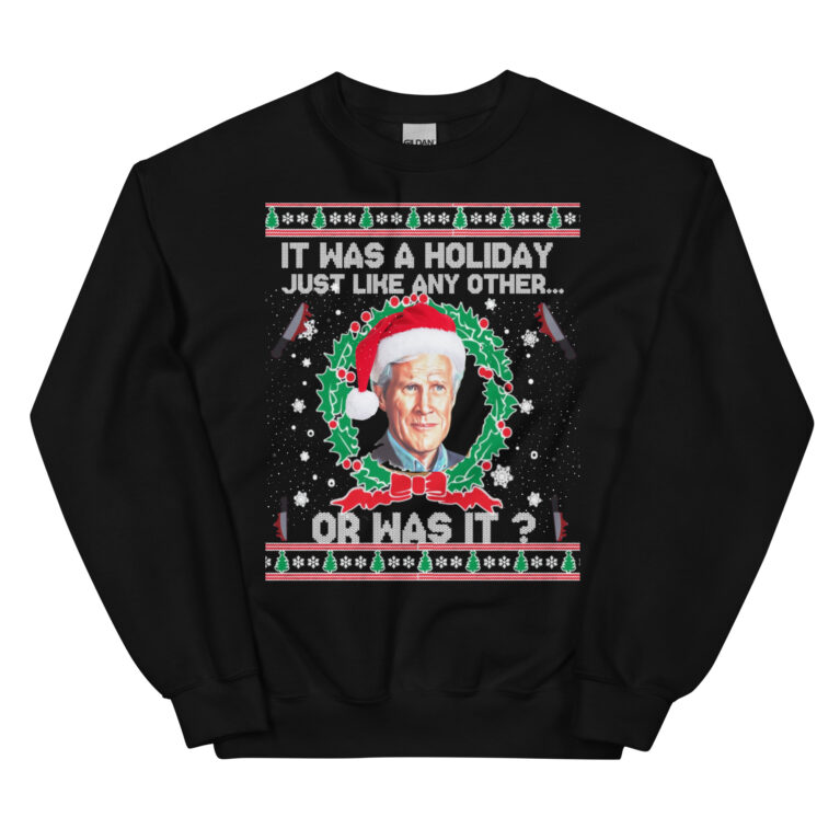 Keith Morrison True Crime Ugly Christmas Sweatshirt