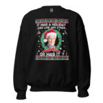 Keith Morrison True Crime Ugly Christmas Sweatshirt