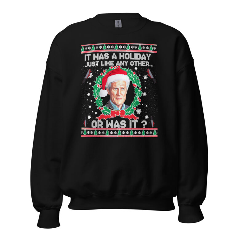 Keith Morrison True Crime Ugly Christmas Sweatshirt - Image 2