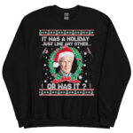 Keith Morrison True Crime Ugly Christmas Sweatshirt