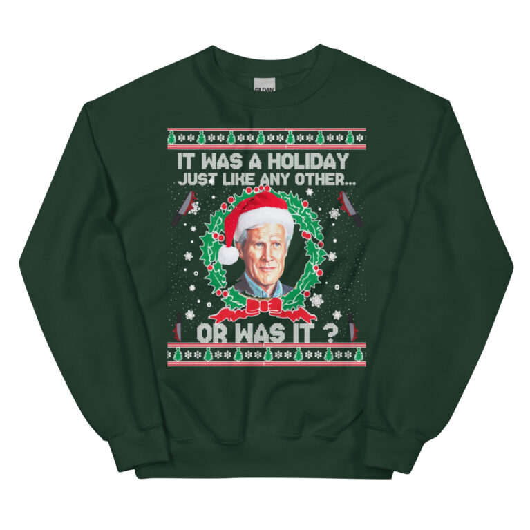 Keith Morrison True Crime Ugly Christmas Sweatshirt - Image 6