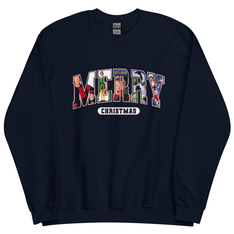Official home alone christmas sweaterHome Alone Merry Christmas 90s Movies Crewneck, Vintage Christmas Movies - Image 4