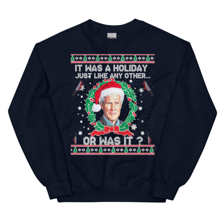 Keith Morrison True Crime Ugly Christmas Sweatshirt - Image 5