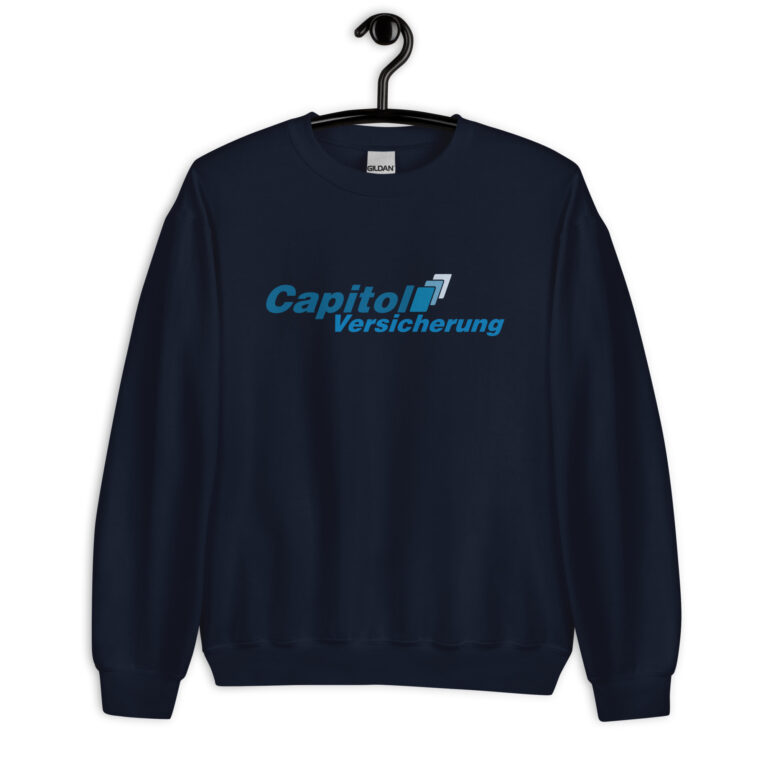 Stromberg Capitol | Stromberg Capitol versicherung Sorgenfrei  Unisex Sweatshirt - Image 3