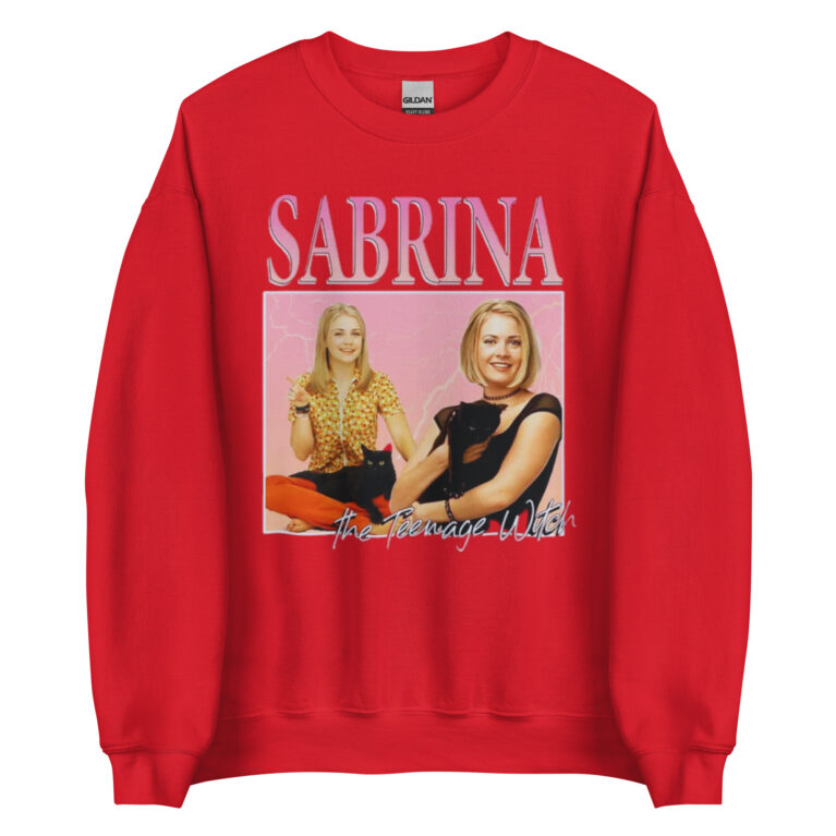 Sabrina the Teenage Witch Sweatshirt  Vintage 90s Nostalgia Tee - Image 6