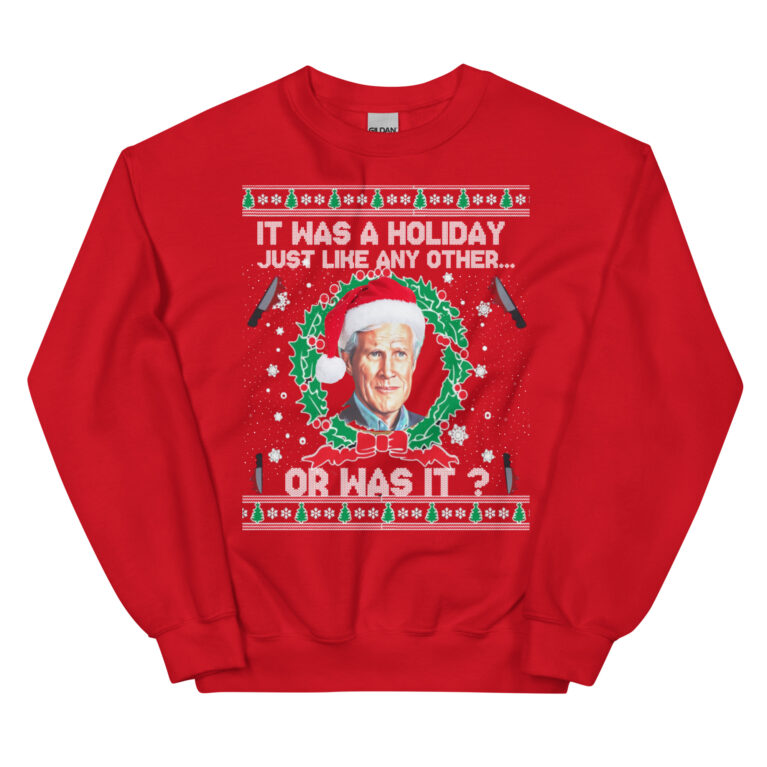 Keith Morrison True Crime Ugly Christmas Sweatshirt - Image 7