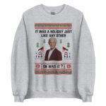 Keith Morrison True Crime Ugly Christmas Sweatshirt True Crime Ugly Christmas Sweater Party Sweatshirt