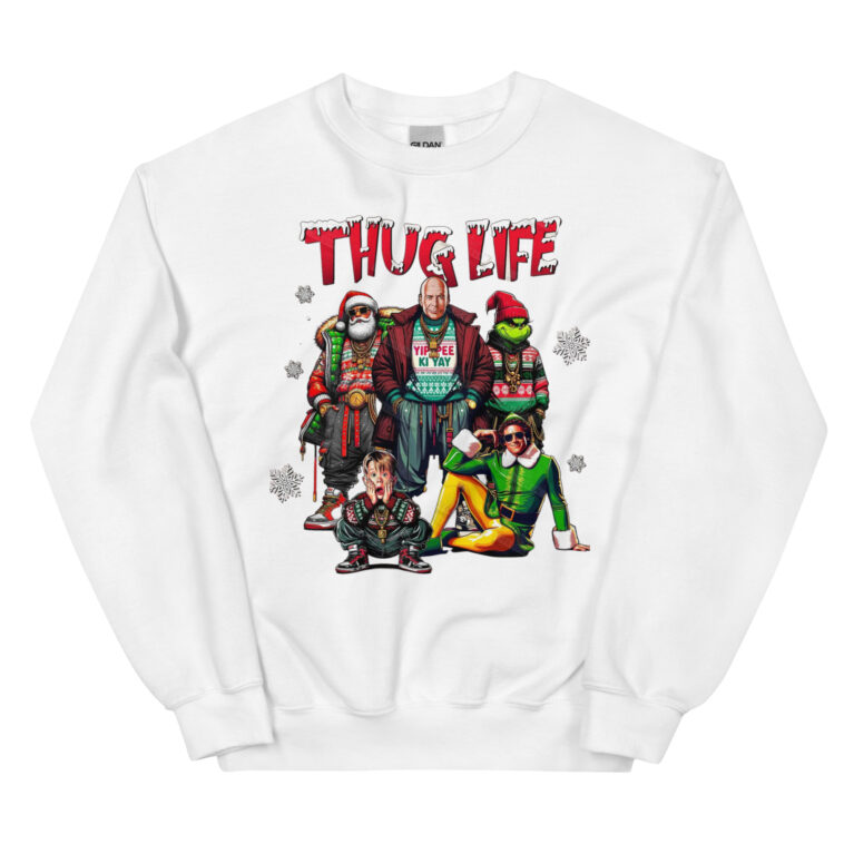 Thug Life Christmas Friends Sweatshirt