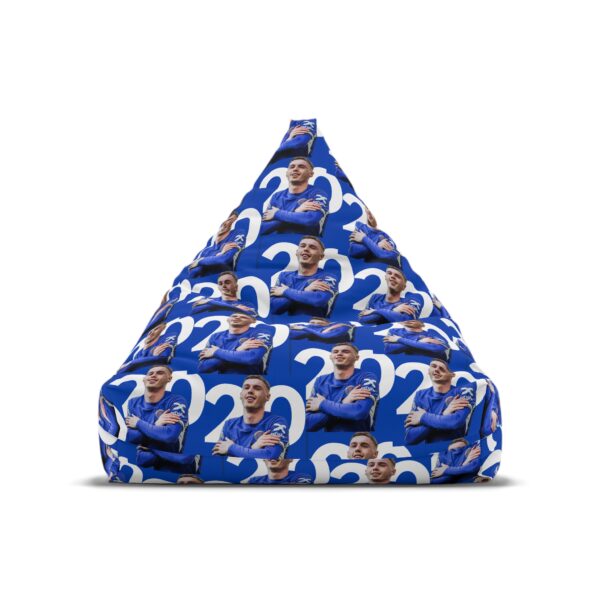 Personalized Cole Palmer Christmas Bean Bag Chair | Custom Face Bean Bag For Kids & Adults| Baby It’s Cold Outside Christmas Football - Image 5