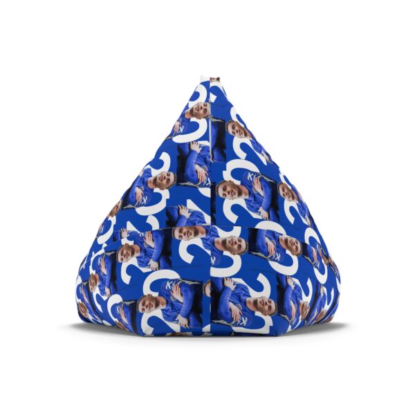 Personalized Cole Palmer Christmas Bean Bag Chair | Custom Face Bean Bag For Kids & Adults| Baby It’s Cold Outside Christmas Football - Image 6