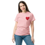 Elsbeth Tascioni Red Heart Pink T-Shirt