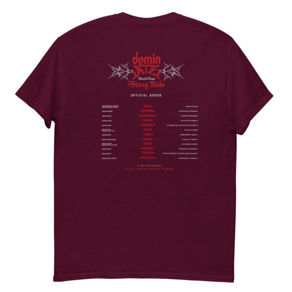 Stray Kids Dominate World Tour T-shirt - Image 7