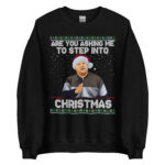 Gavin & Stacey Christmas Sweatshirt – Smithy "Step Into ChristmasSweater Unisex Sweatshirt