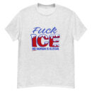 “Abolish ICE No Human Is Illegal shirt,” “Abolish ICE Protest shirt,” and “Fuck ICE cropped tee.”