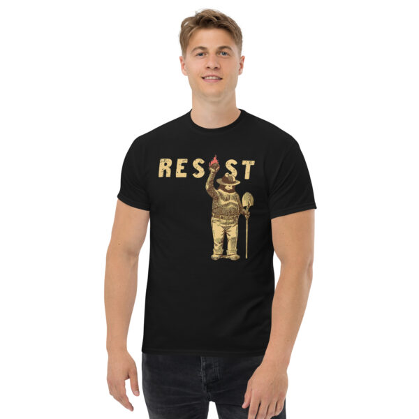 Smokey Bear Resist Shirt – Protest the Climate Crisis - Image 2