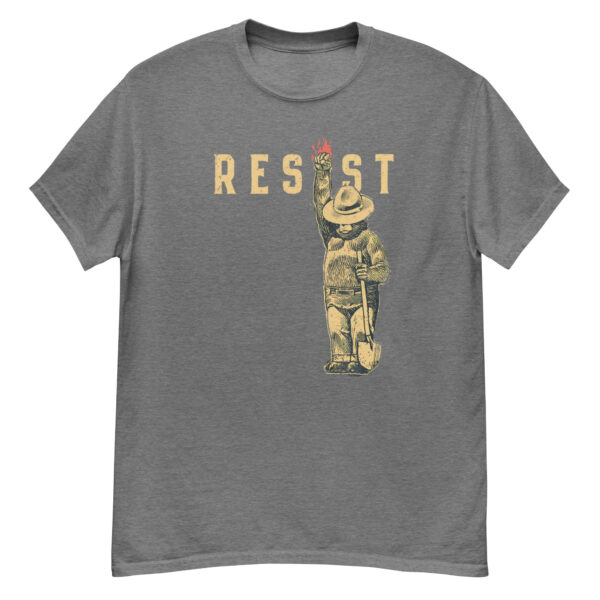 Smokey Bear Resist Shirt, Environmental Activism Tee, - Image 10