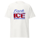 “Abolish ICE No Human Is Illegal shirt,” “Abolish ICE Protest shirt,” and “Fuck ICE cropped tee.”
