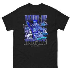 "Hulk Hogan RIP Shirt – Vintage Hulkamania Memorial Tee"