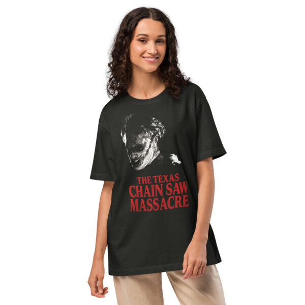the texas chain saw massacre Unisex oversized t-shirt - Image 2