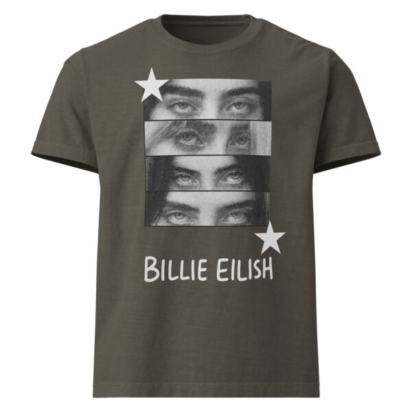 Billie Eilishh Artistic Eye Collage  Unisex oversized t-shirt - Image 2