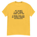 "Speechless by Stupidity" Funny Quote Shirt