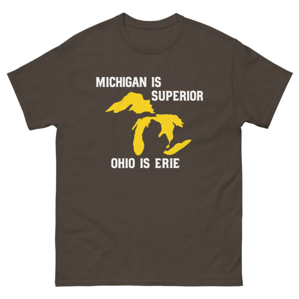 Michigan is Superior, Ohio is Erie  T Shirt - Image 11