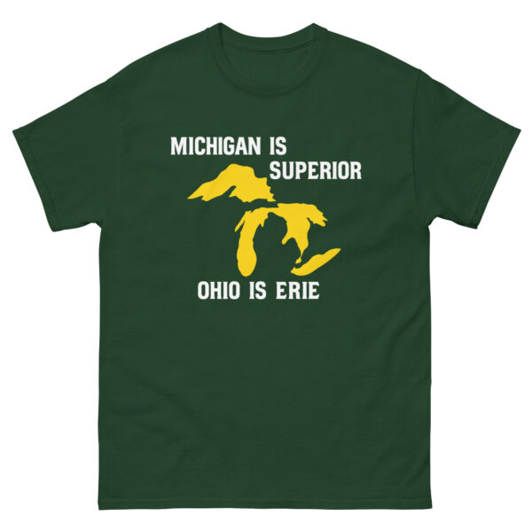 Michigan is Superior, Ohio is Erie  T Shirt - Image 9