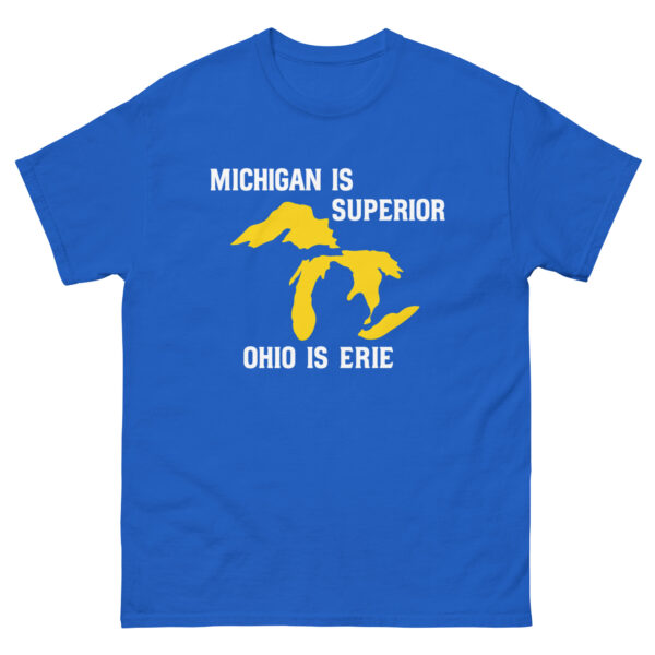 Michigan is Superior, Ohio is Erie  T Shirt - Image 13