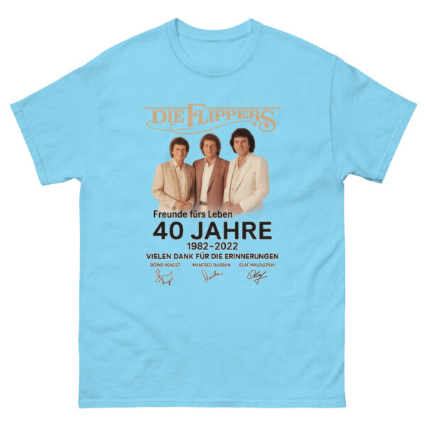 Die Flippers – 40 Jahre Jubiläum Shirt - Image 26