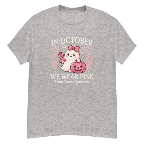 In October We Wear Pink , Breast Cancer Awareness shirt - Image 8