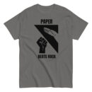 Paper Beats Rock Funny Hand Game T-Shirt