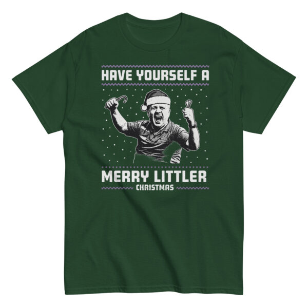 teeLuke Littler Darts Have Yourself a Merry Littler Christmas T-Shirt - Image 4