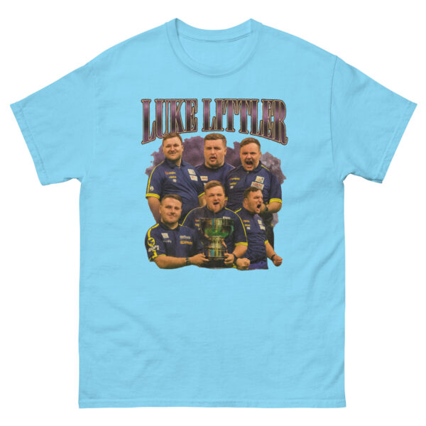 Luke Littler Darts Champion Vintage Graphic Tee - Image 12