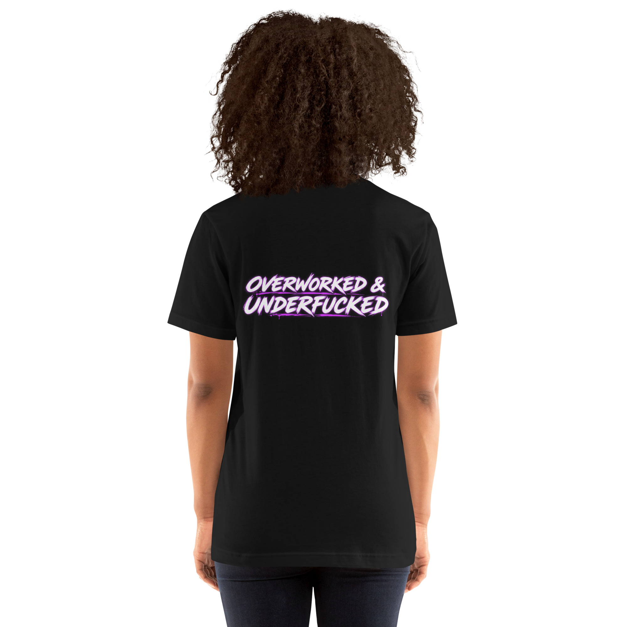 Overworked & Underf*cked t-shirt - Image 3
