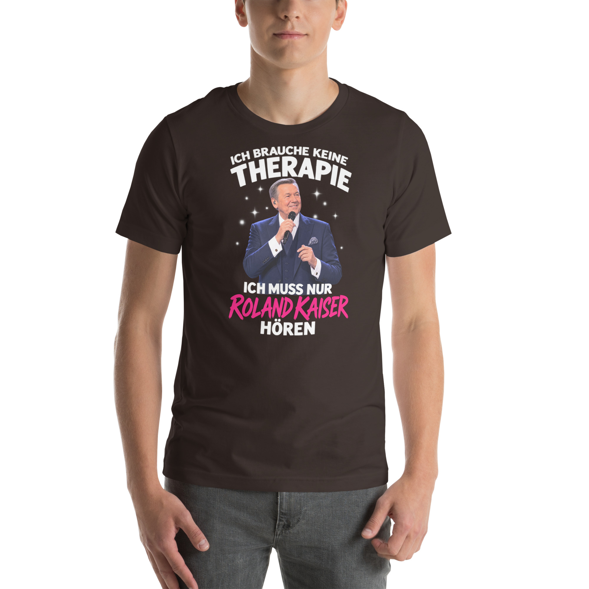 Ich Brauche Keine Therapie – Ich Muss Nur Roland Kaiser Hören t-shirt - Image 45